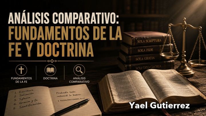 Portada de Análisis comparativo: fundamentos de la fe y doctrina