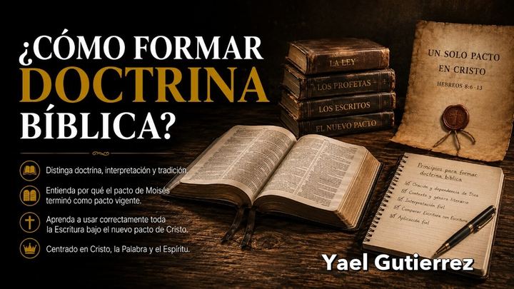 Portada de ¿Cómo formar doctrina bíblica?