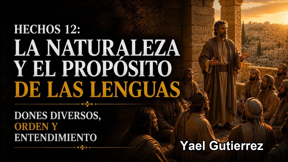 Portada de Hechos 12: La naturaleza y el propósito de las lenguas